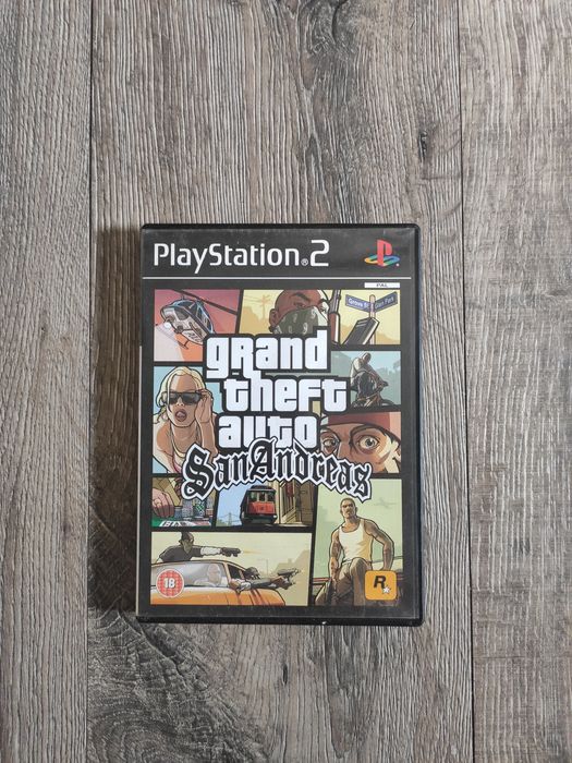 Gra PS2 Grand Theft Auto San Andreas GTA SA Stan BDB Po Regeneracji Wysyłka OLX GWARANCJA