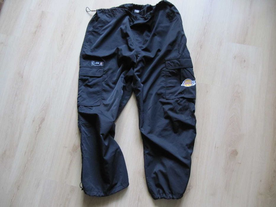NBA Lakers spodnie dresowe cargo męskie rozmiar XL
