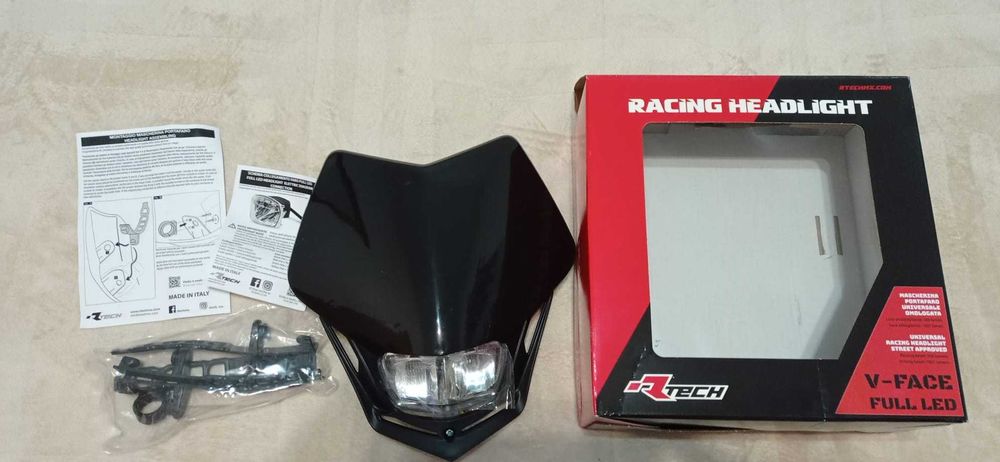 Farol/Mica Rtech V-Face Full Led Headlight