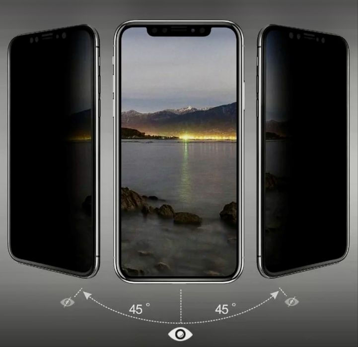 Película proteção Anti Spy - Iphone 15 Pro Max