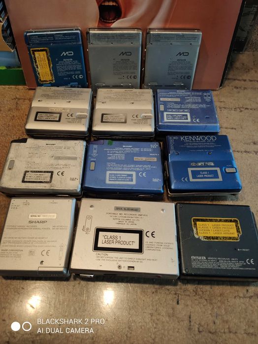 zestaw 10 nietestowanych Mini Disc
