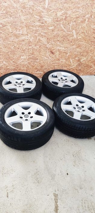 Jantes 16 5x112 VAG VW com 2 pneus novos
