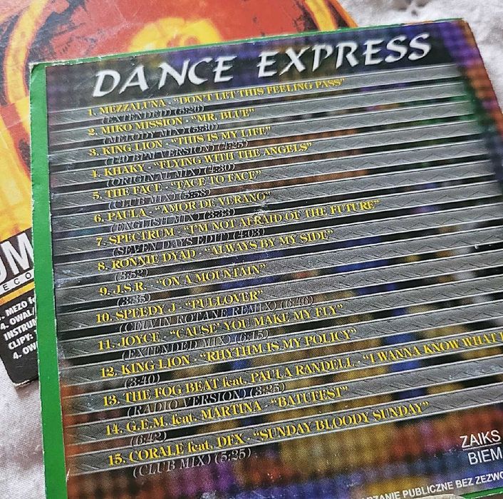 2 unlimited, Gigi D'Agostino, Dance Express, Mezo, Ascetoholix i inni