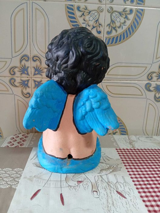 Estátua Decorativa de Anjo Querubim