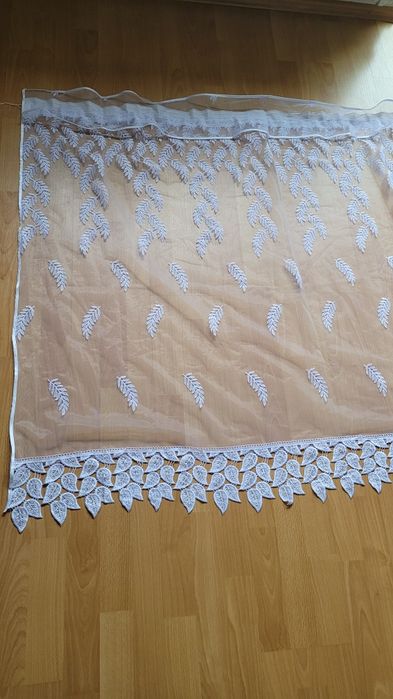 Firanki 300x120 taśma + tunel 2 sztuki nowe