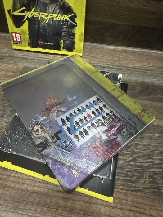 PlaySttaion Ps 4 Ps 5 Cyberpunk 2077 PL SteelBook!