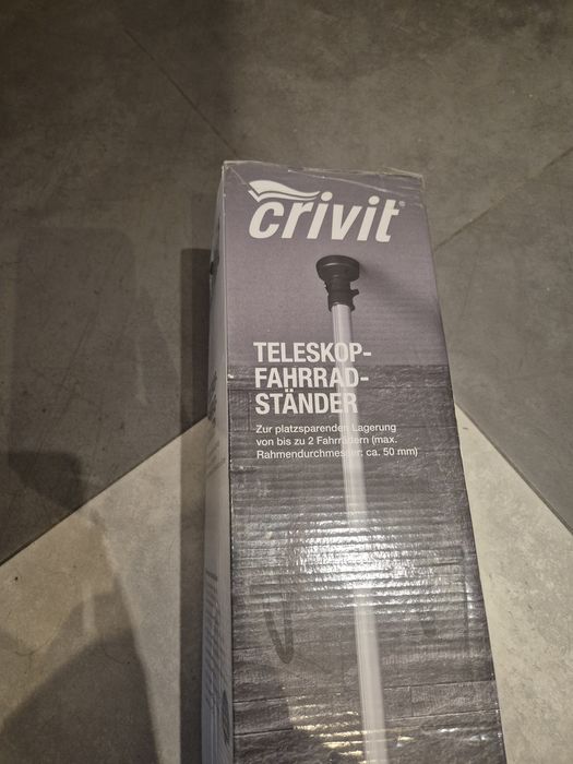 Stojak teleskopowy na rowery Crivit