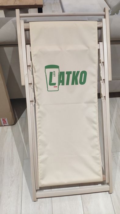 Leżak ogrodowy drewniany - nowy, nieużywany