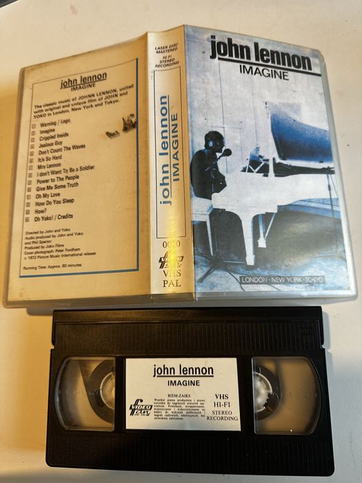 john Lennon imagine vhs