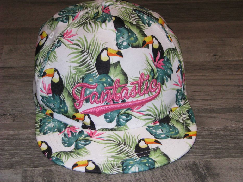 Czapka z daszkiem dla dziewczynki tropiki r. 55-56