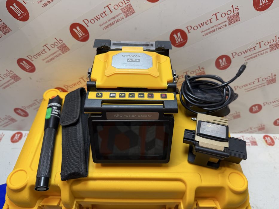 Зварювальний апарат для оптоволокна COMWAY A3+ (Smart Arc Control)