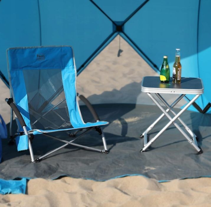 Timber Ridge Zestaw 2 Szt. Krzesło Plażowe, Lekkie Powystawowy