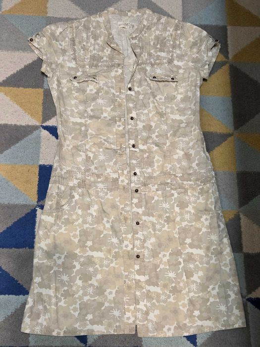 Sukienka szmizjerka vintage Reserved M/L