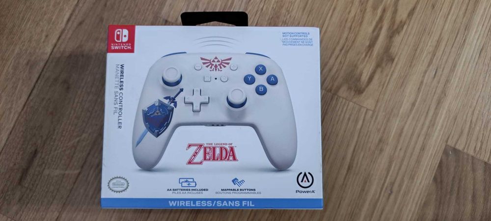 Comando Nintendo Switch edição especial Zelda