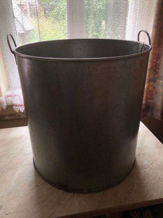 Баняк з нержавійки 90 л кастрюля бочка