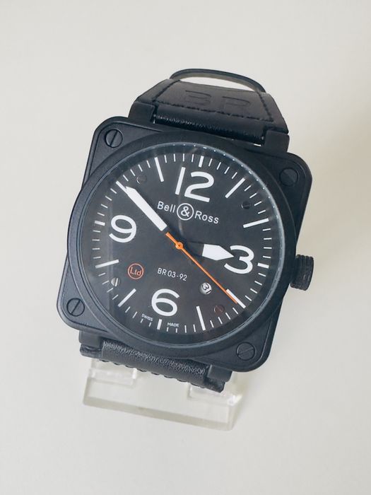 Relógio BELL & ROSS BR 03-92 Black Matte (NOVO)