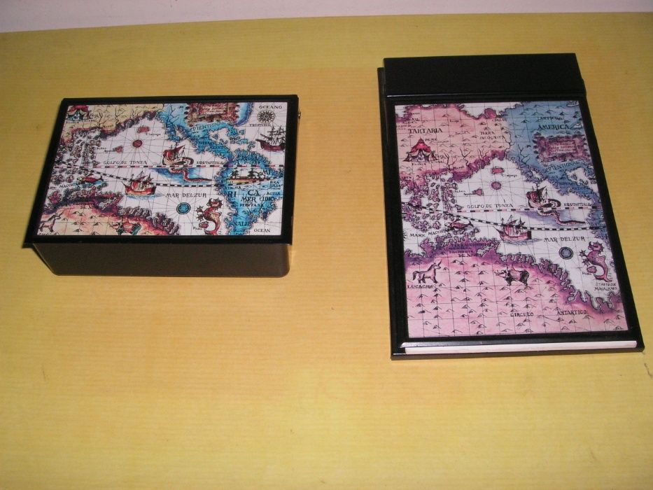 Acessórios para Secretária Caixa e Bloco Notas