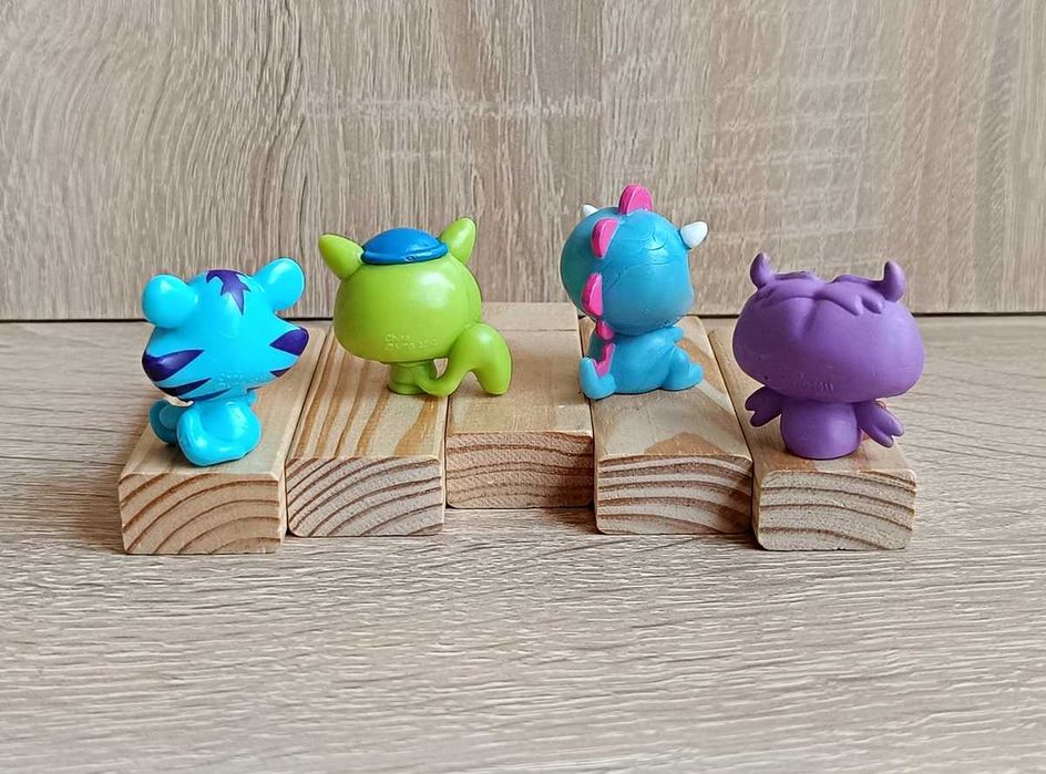 Vintage zestaw figurek Moshi Monsters. VTG 2012