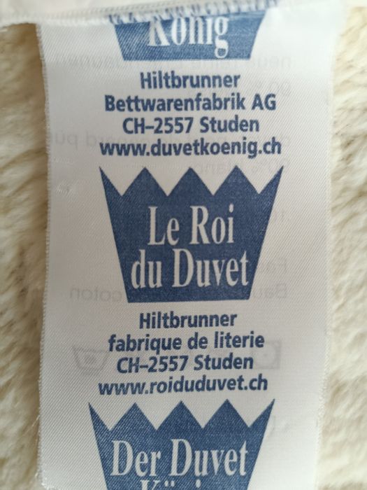 Ковдра пухова/одеяло пуховое 160*210, зимова,  90% пух, Швейцарія,