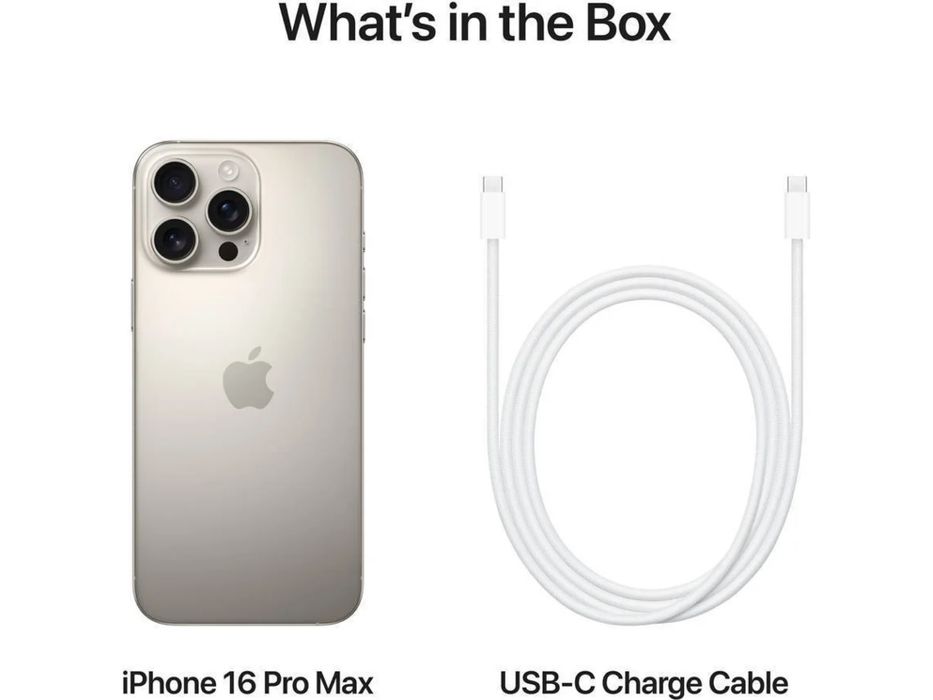 IPHONE 16 PRO MAX 1TB ( Titânio Natural)