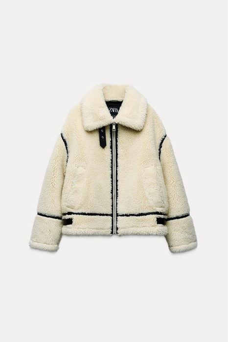 Байкерська дублянка Zara XS,S,М