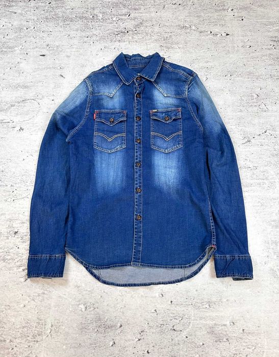Koszula Jeansowa Levis Strauss slim r. M