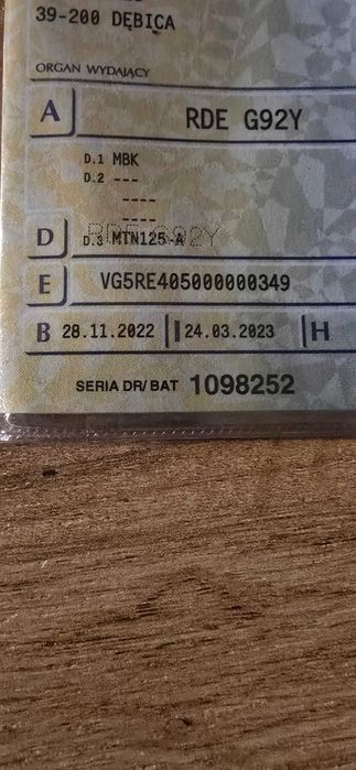 Yamaha mt 125. ( 935 km) Okazja