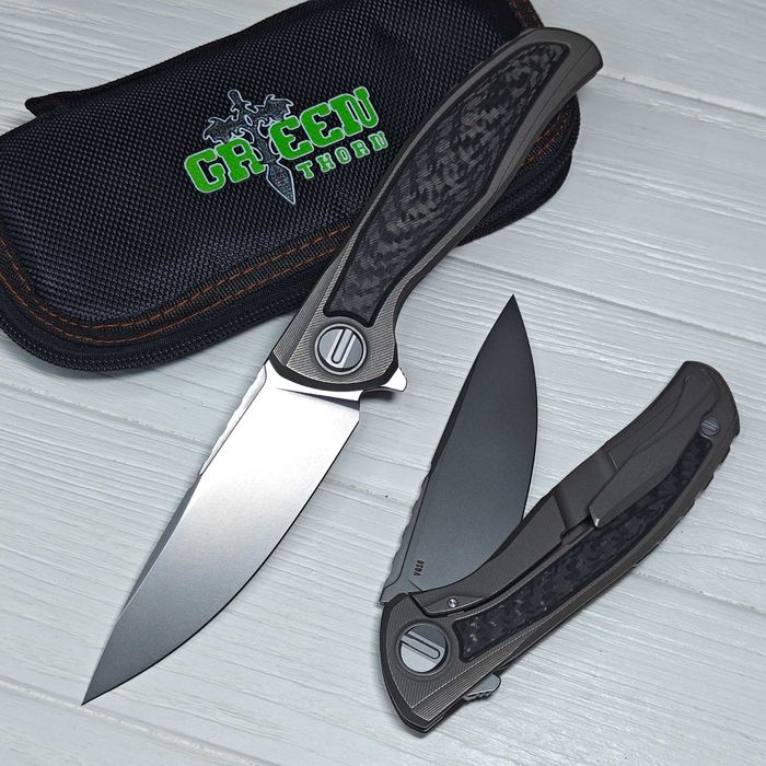 Складной нож GREEN THORN F95NLCD VG10 (Широгоров) кишеньковий ніж
