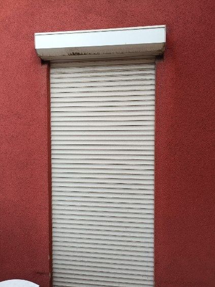 Roleta antywłamaniowa biala 100x210