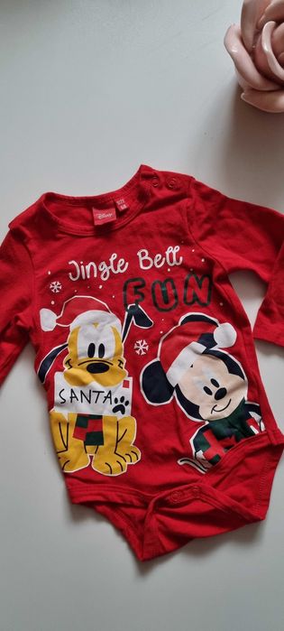 Body dziecięce świąteczne Disney 68 lub 92