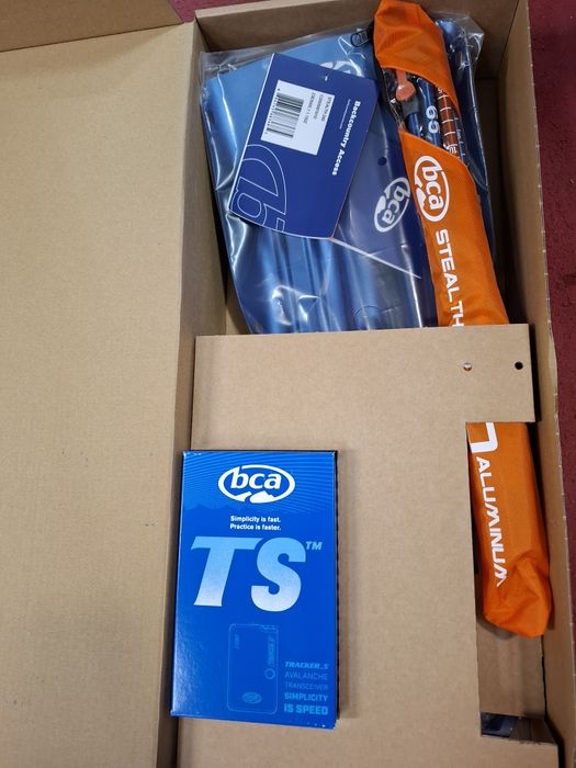 Zestaw lawinowy ABC łopata detektor sonda lawinowa BCA Tracker S