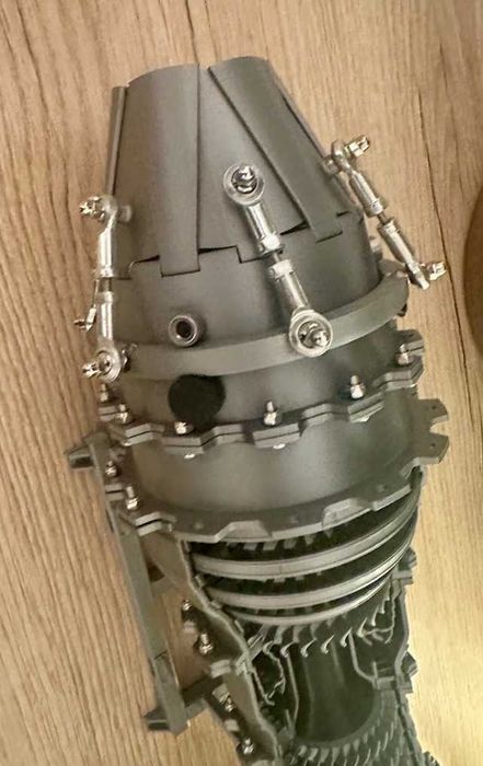 Model Silnika Odrzutowego – 3D Druk, Ruchome Elementy