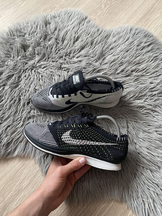 Nike Flyknit Racer Black,бігові кросівки найк,кросівки для спорту