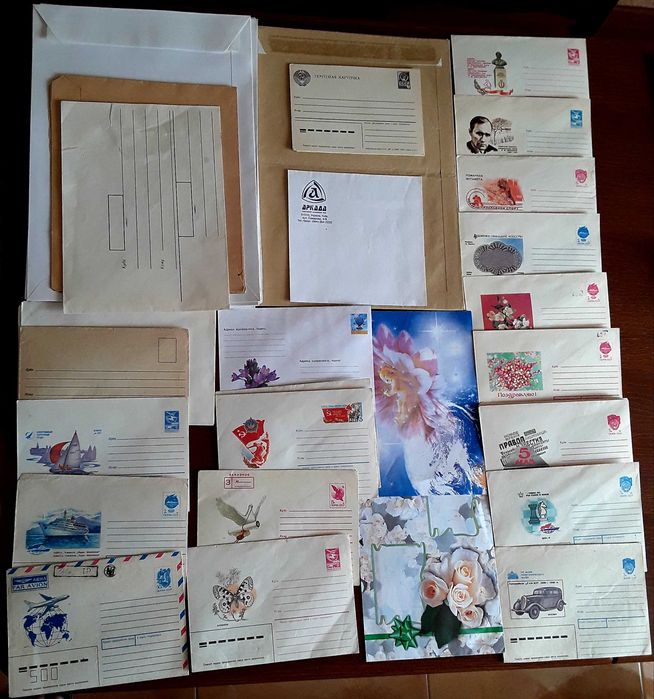 Канцтовары СССР и начала 90-х - самые разные, в т.ч. детские