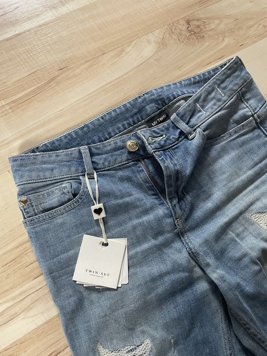 Jeansy skinny Twinset NOWE