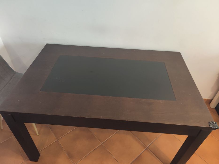 Mesa extensível madeira maciça 90*140 ou *180