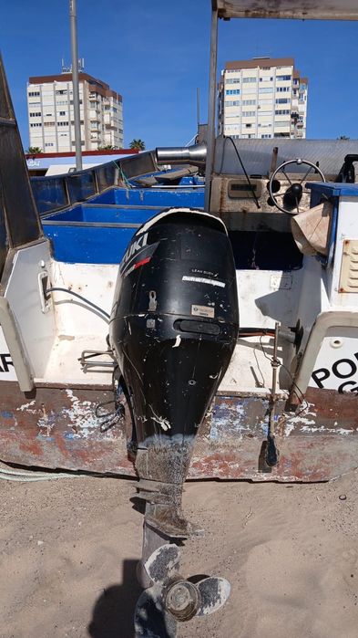 Barco de Pesca Profissional "Deixa Os Falar" + Motor Suzuki 36CV + DUP