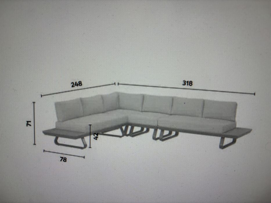 Naroznik ogrodowy aluminium