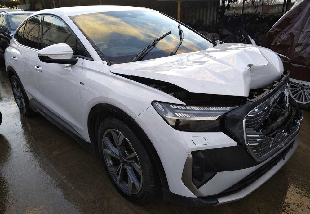 Audi q4 etron sportback бампер разборка