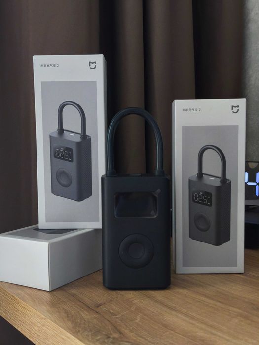 Оригінальний Компресор Xiaomi 2 покоління, Xiaomi Mijia Air Compressor 2, Електричний насос Xiaomi, Компресор для машини, Насос для самоката