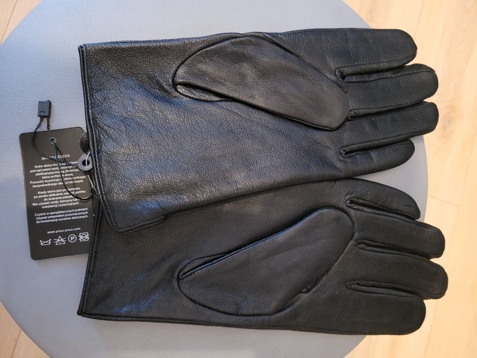 Rękawiczki skórzane firmy PRIUS