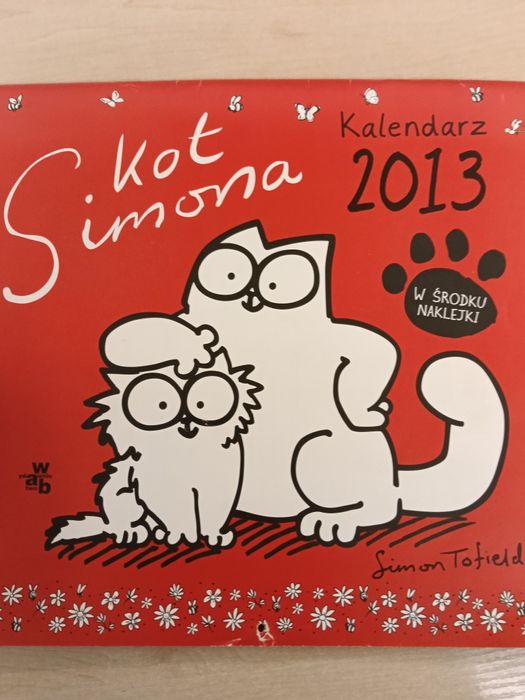 Kalendarz z 2013 roku, Kot Simona.