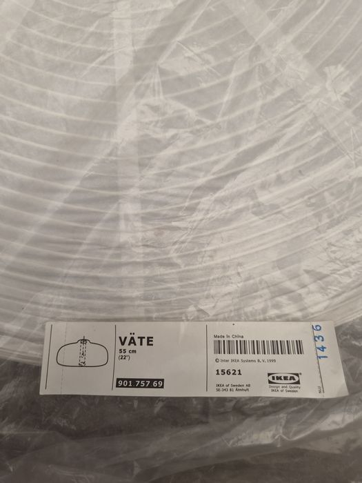 Klosz do lampy IKEA Väte