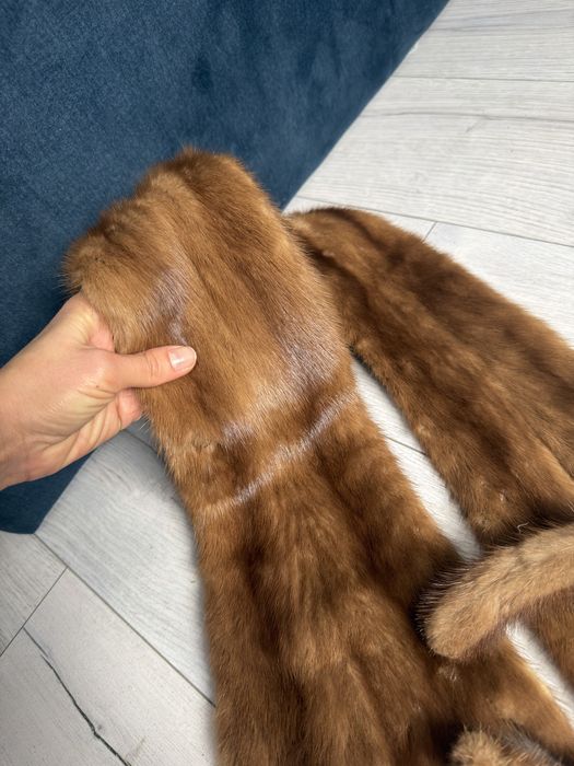 Норковий комірець обруч норковый воротник