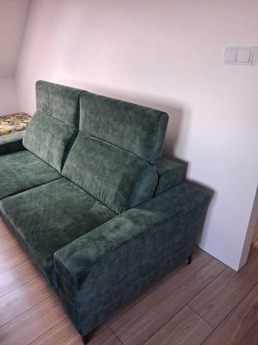 Kanapa/sofa + stolik szklany