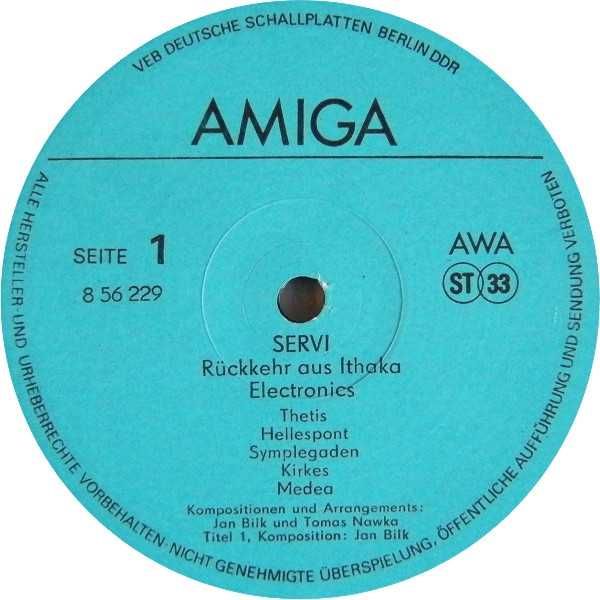 Servi – Rückkehr Aus Ithaka [Vinyl LP 1986]