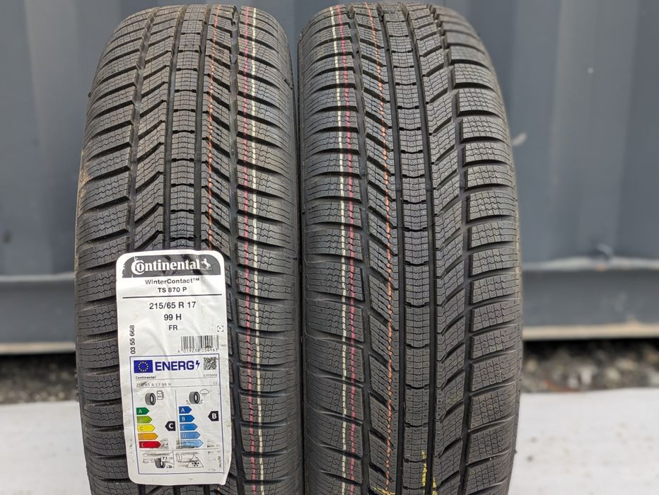 215/65R17 Continental WinterContact TS870P NOWE Zima