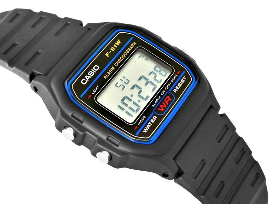 zegarek męski casio f-91w-1dg
