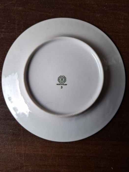 Stara porcelana talerz PRL