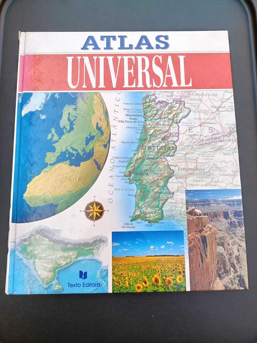 Livro "Atlas Universal", Texto Editora